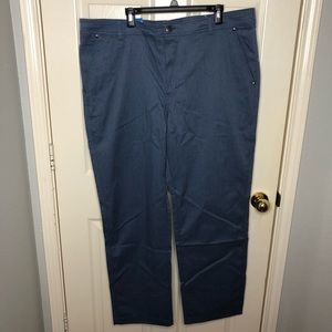 Columbia Blue Straight Leg Pants 44x34 Regular NWT